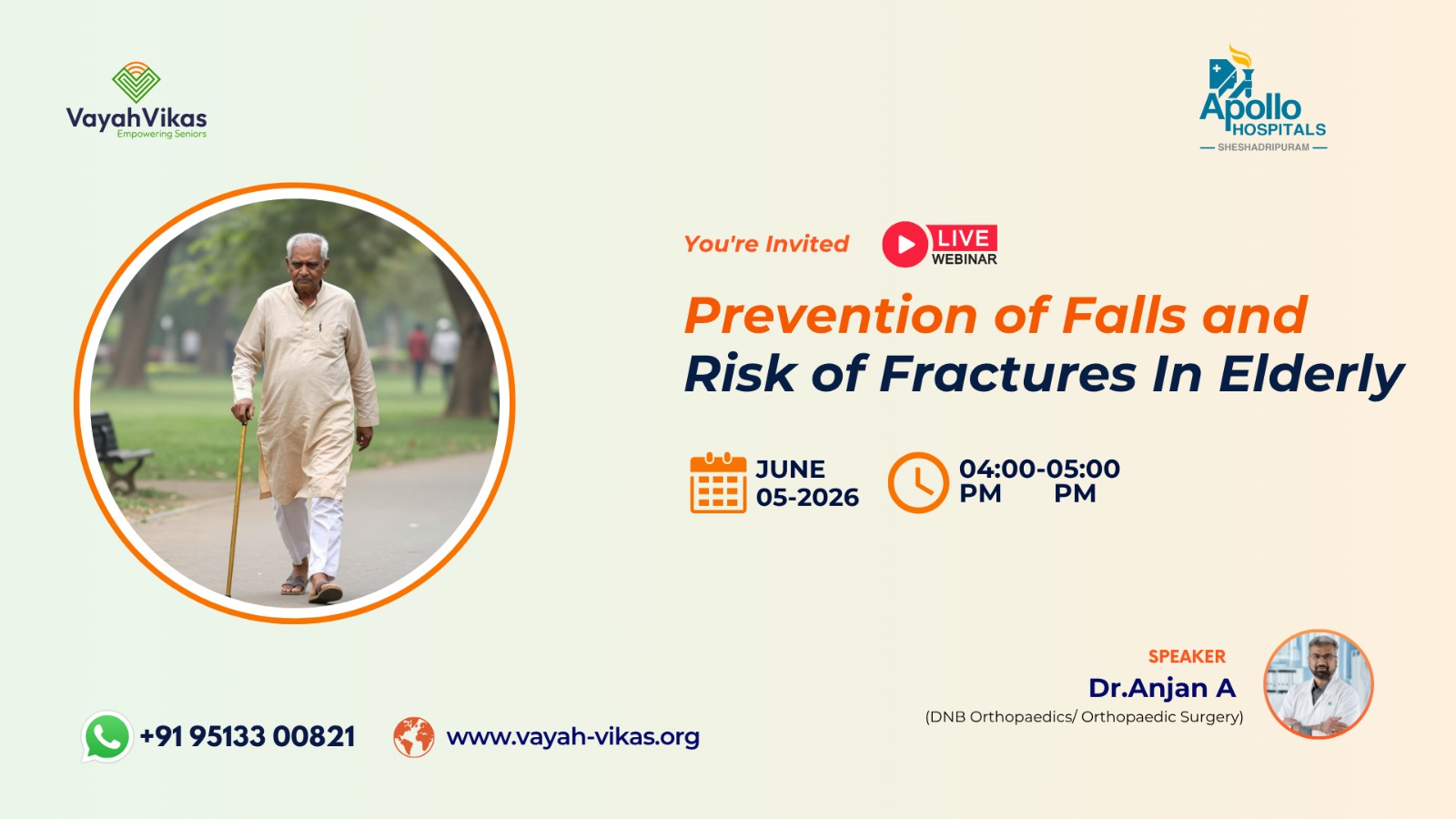Prevention of Falls and Risk of Fractures In Elderly