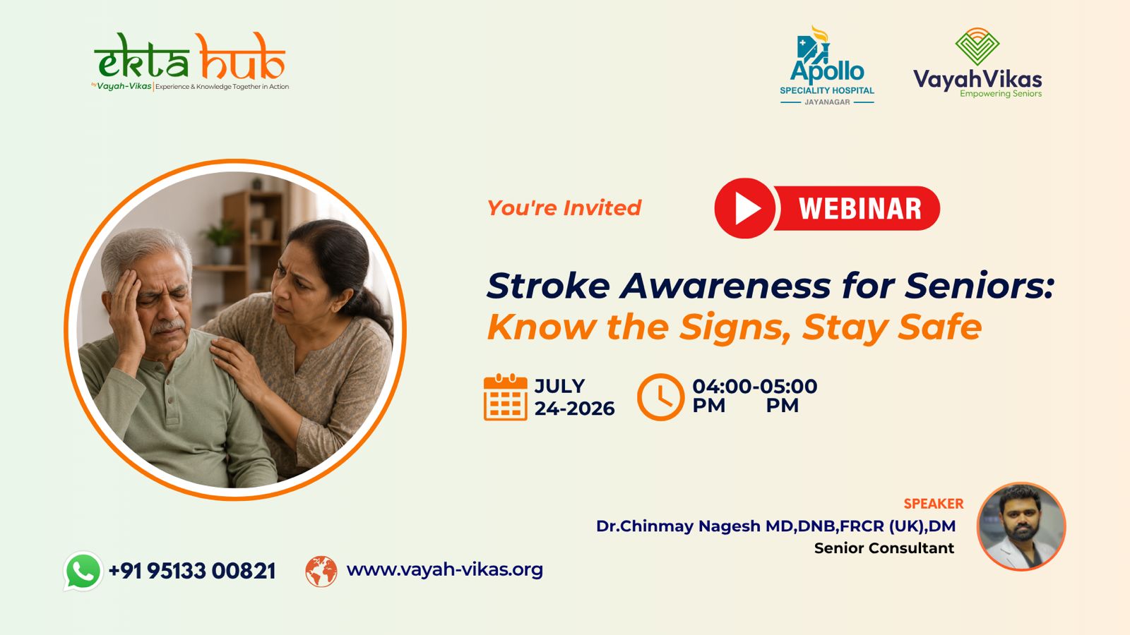 Stroke Awareness for Seniors: Know the Signs, Stay Safe