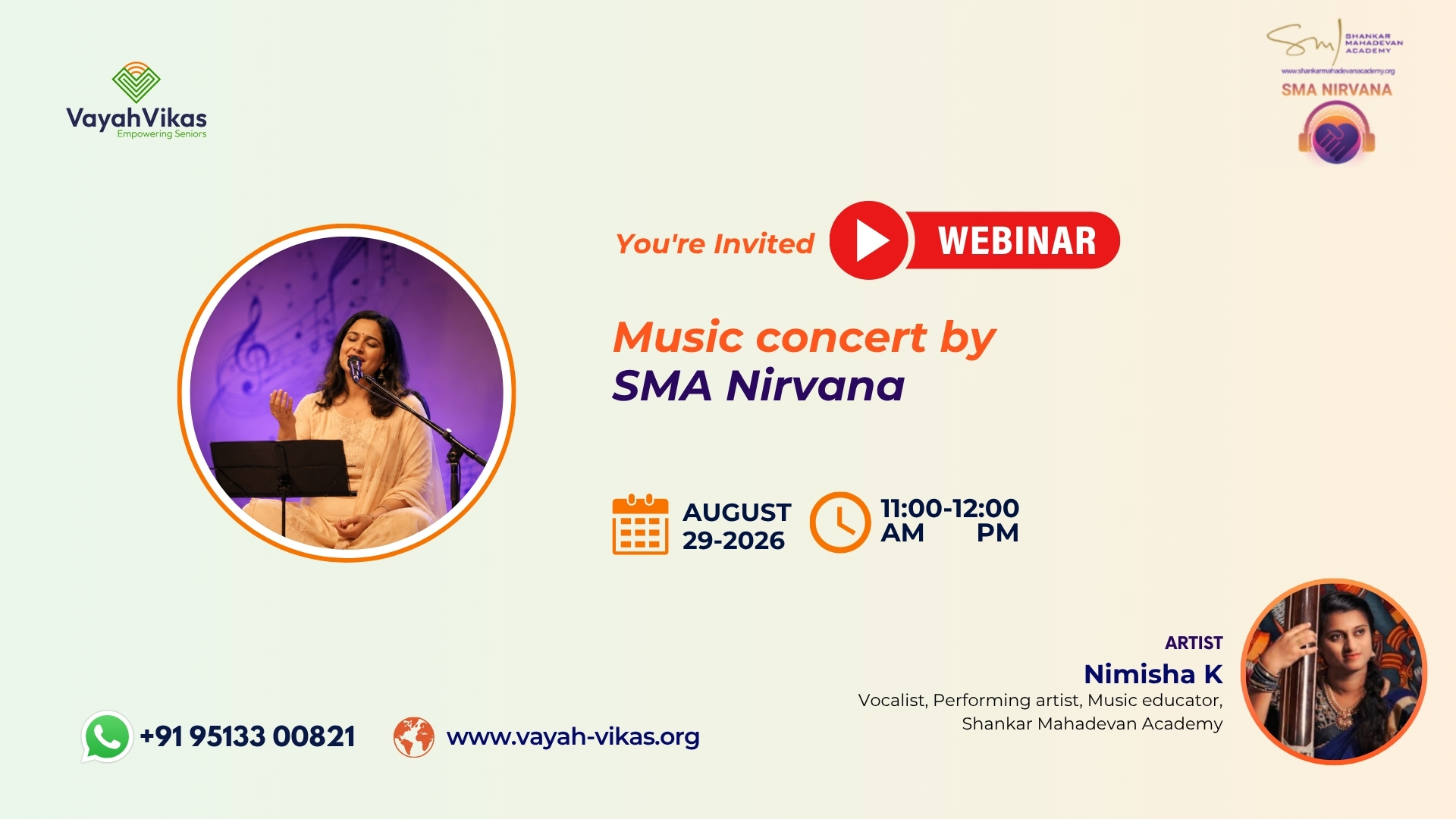 Music concert by SMA Nirvana