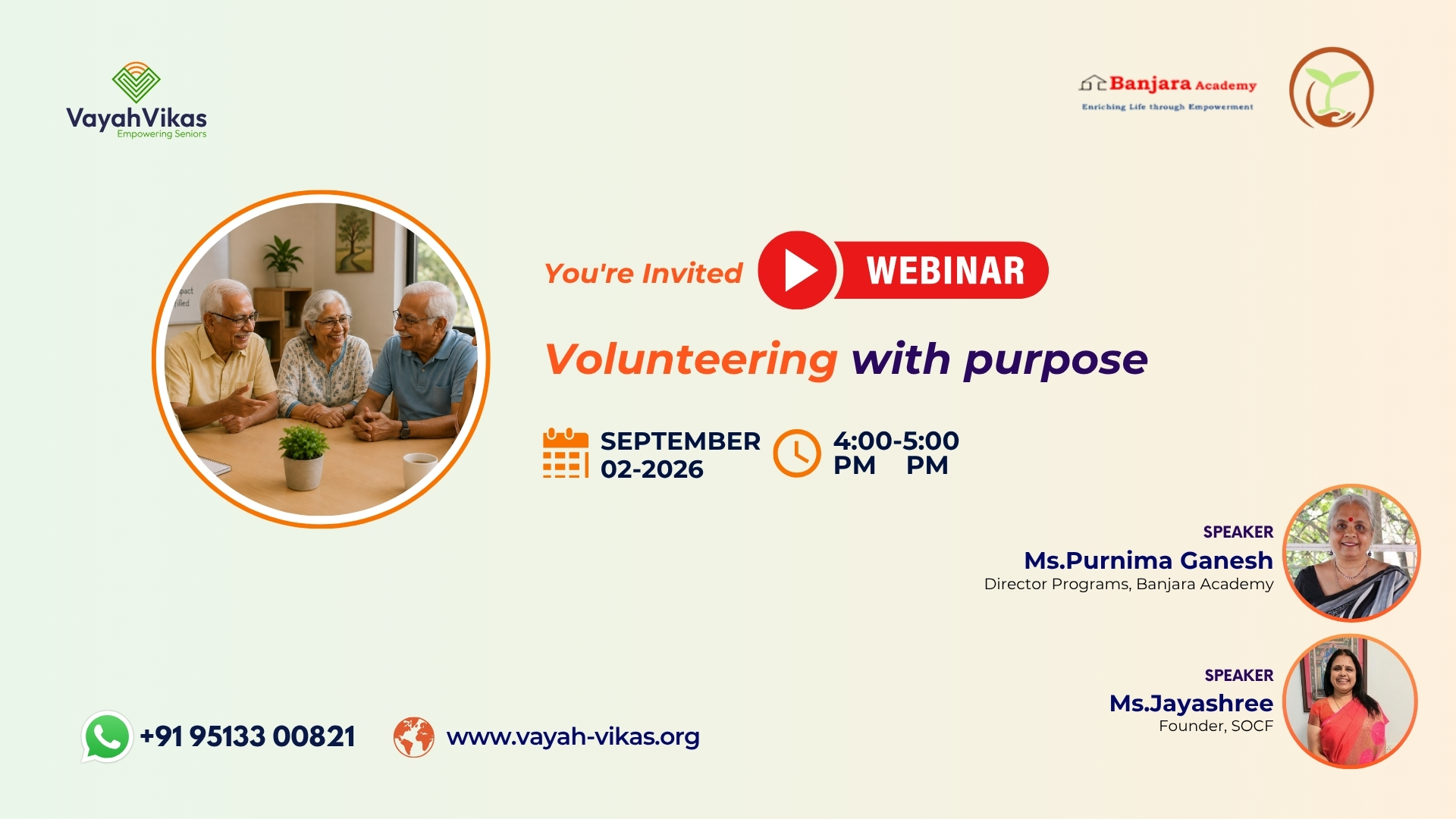 Volunteering with purpose