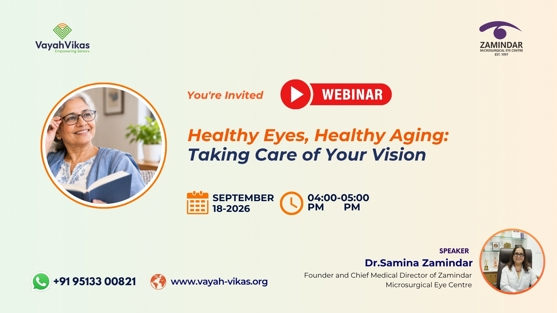 Healthy Eyes, Healthy Aging: Taking Care of Your Vision