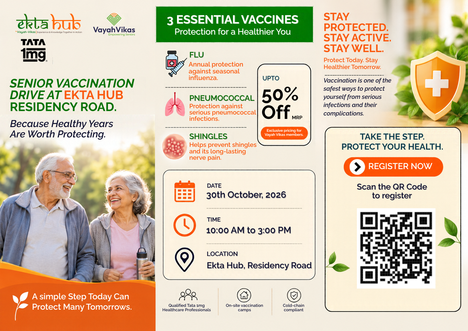Senior Vaccination Drive