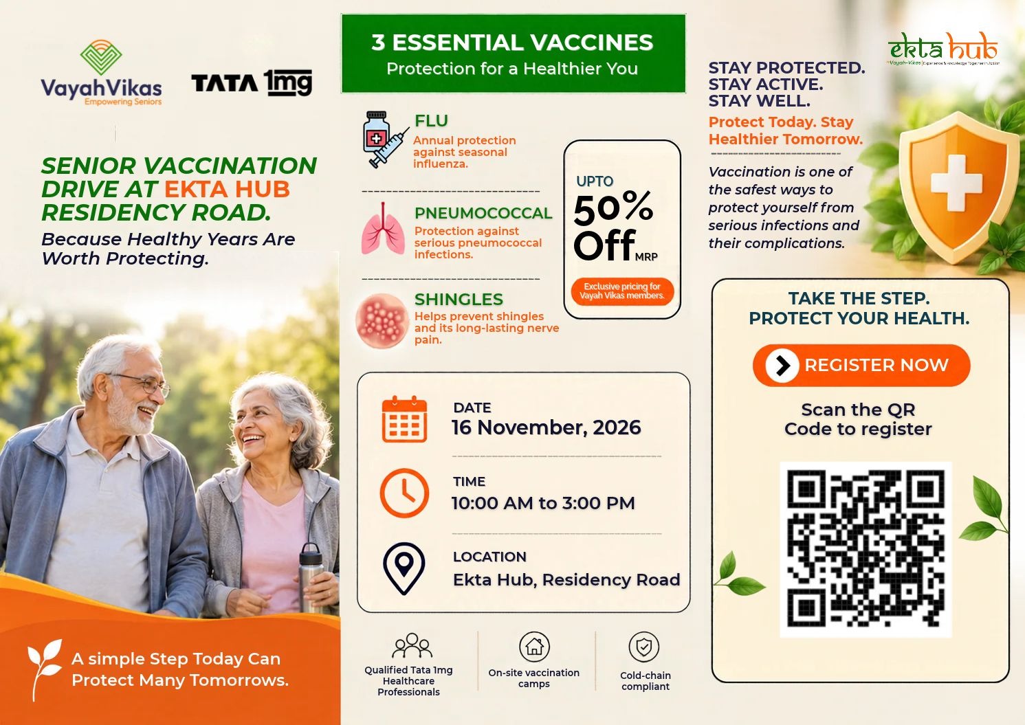 Senior Vaccination Drive